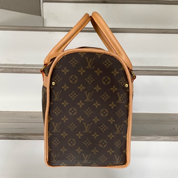 🌟LIKE NEW! 🌟NEW VACHETTA! Auth LOUIS VUITTON SAC CHAUSSURES TRAVEL BAG - Picture 6 of 16